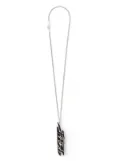 AMBUSH Vortex charm necklace - Silver