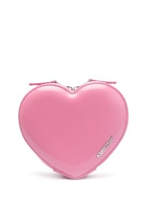 Ambush Bondage Heart Padlock Clutch Bag