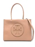 Tory Burch Camel synthetic leather Ella Bio small shopping bag - Neutrals