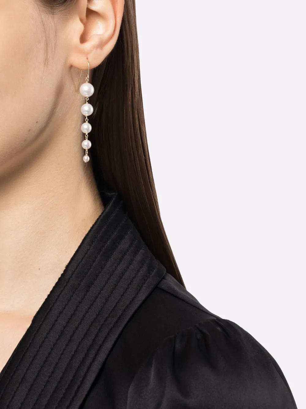 Poppy Finch 14kt geelgouden oorbel