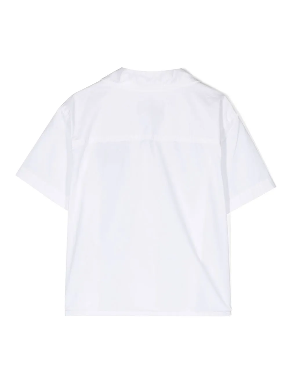 Shop Dsquared2 Logo-print Short-sleeve Shirt In White