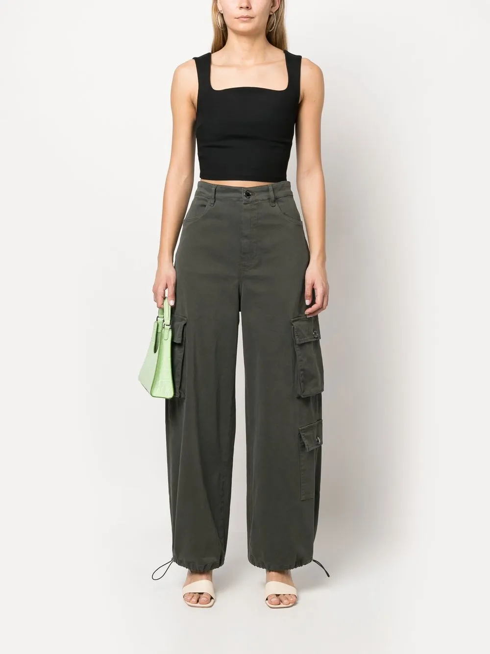 PINKO Cargo broek - Grijs