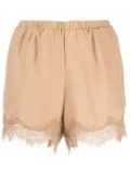 Gold Hawk Coco lace shorts - Neutrals