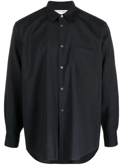 Chemise en laine à manches longues - Comme Des Garçons Shirt - Modalova