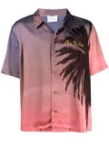 BLUE SKY INN palm tree gradient shirt - Pink