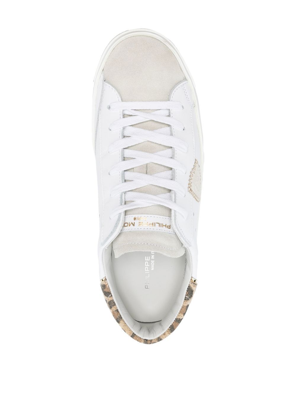 Shop Philippe Model Paris Prsx Low-top Sneakers In Weiss