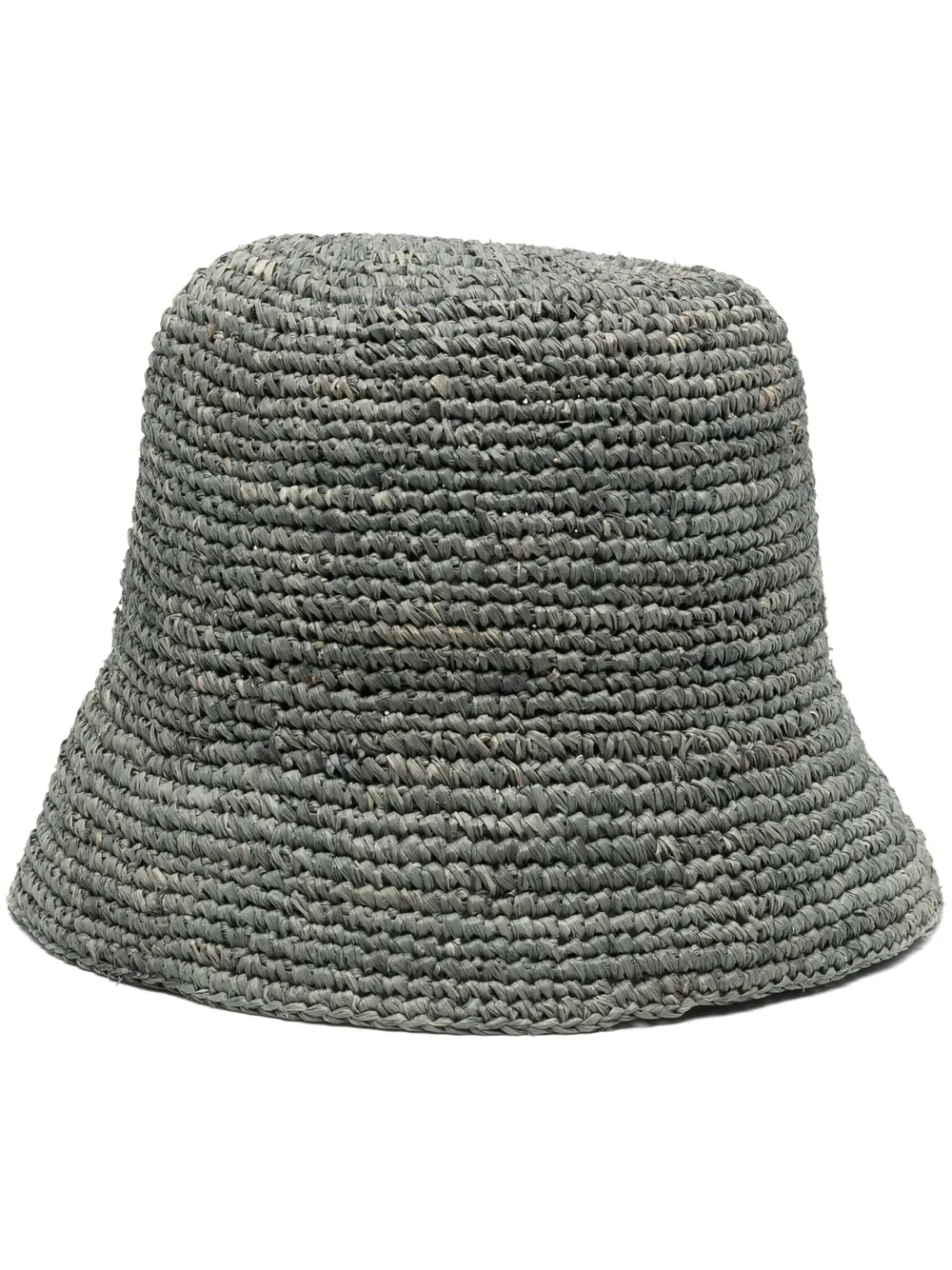 Ibeliv Raffia Bucket Hat In Grau
