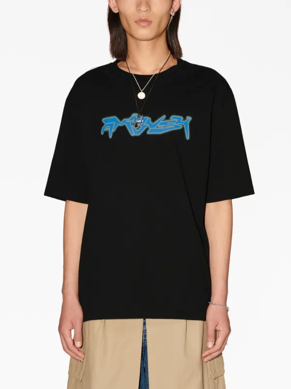 AMBUSH logo-print T-shirt | Black | FARFETCH