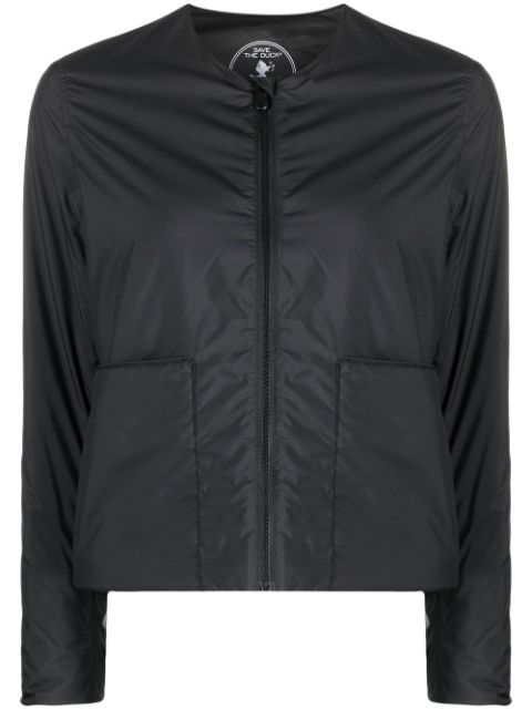 Save The Duck - cropped zip-up jacket