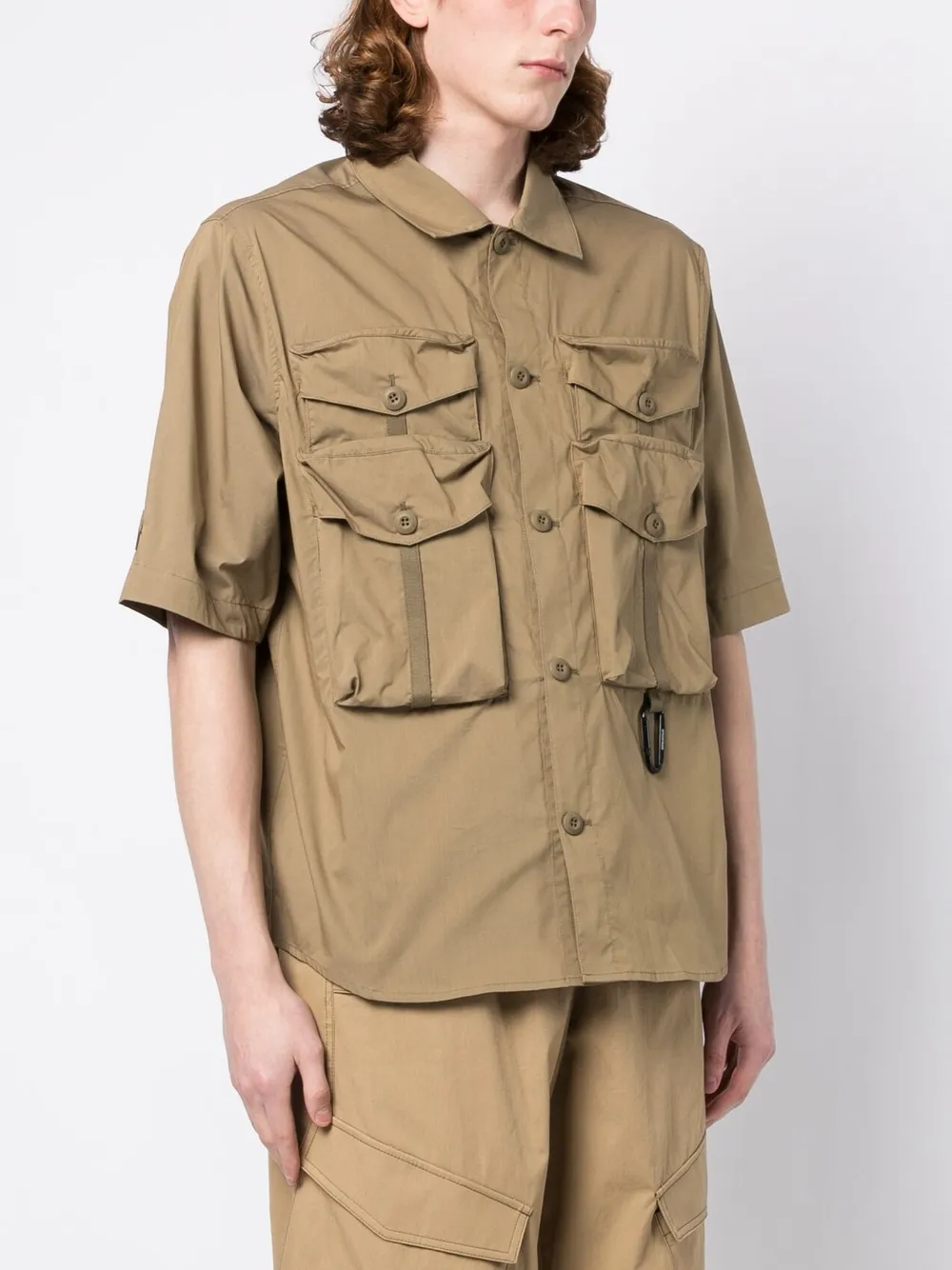  Spoonyard Coolmax Multi-pockets Shirt - Brown 