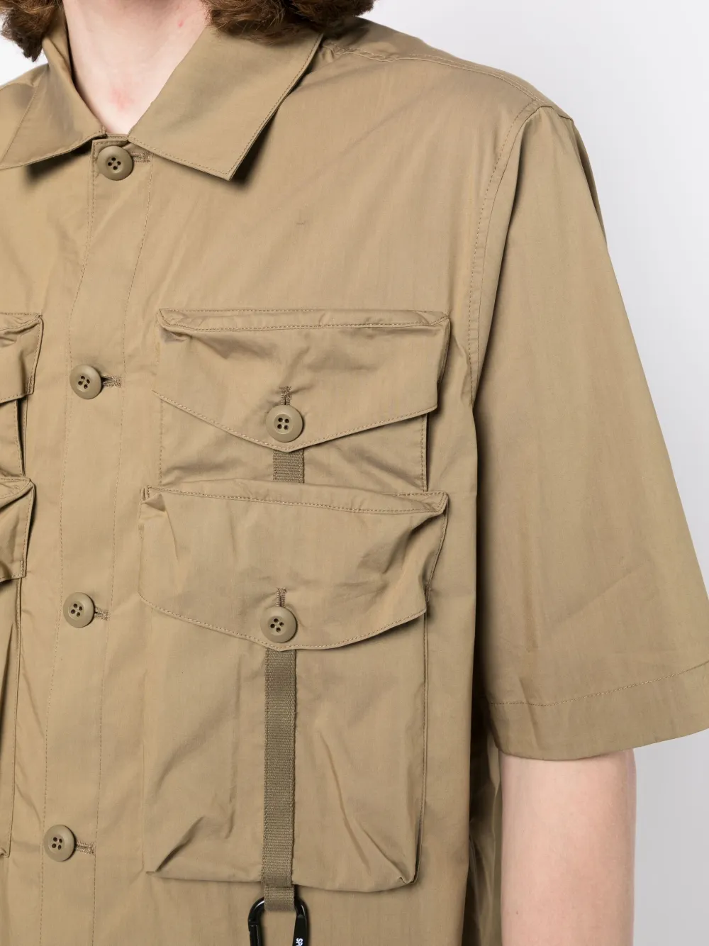 Spoonyard Coolmax Multi-pockets Shirt In Brown