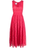 Giambattista Valli open-knit midi dress - Pink