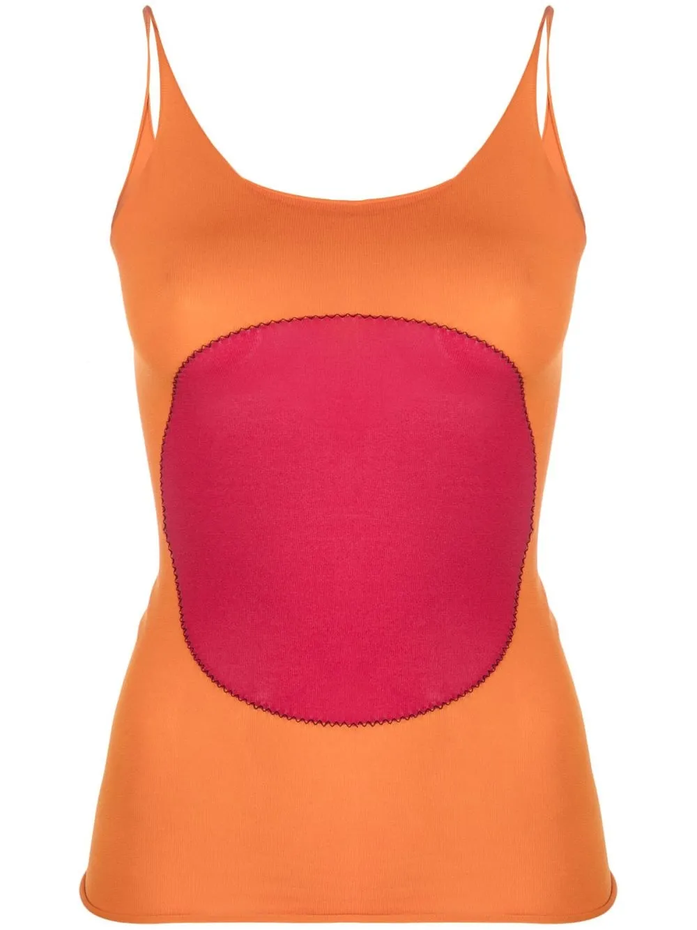 Marni Contrast-patch Cami Top In <p>