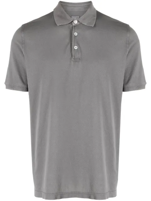 Fedeli Poloshirt aus Pikee