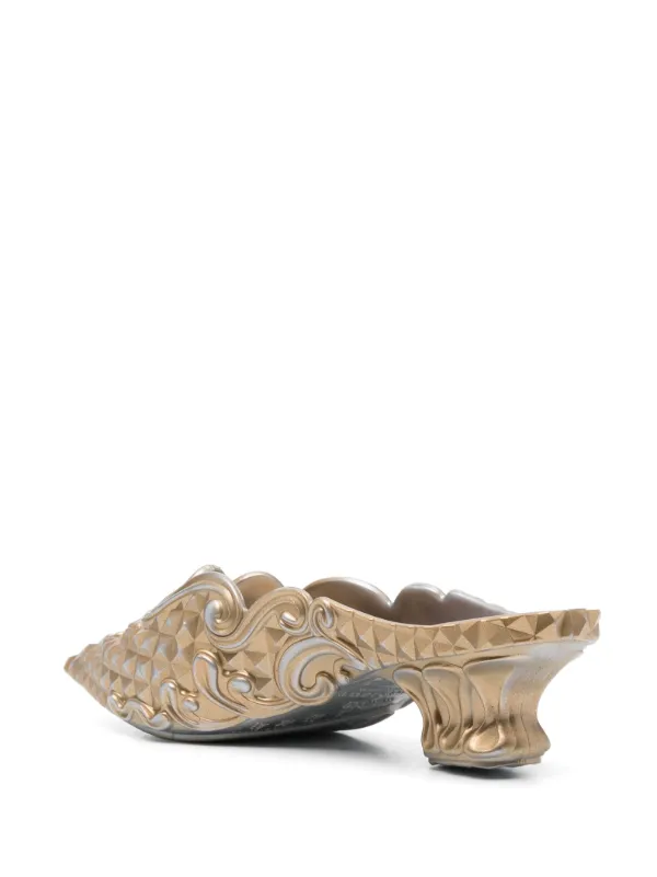 x Melissa 40mm Court mules