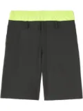 AMBUSH contrast waist shorts - Black