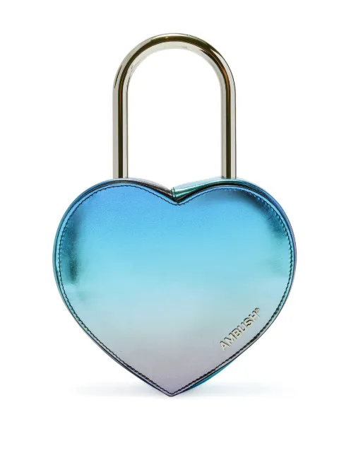 AMBUSH padlock heart mini bag