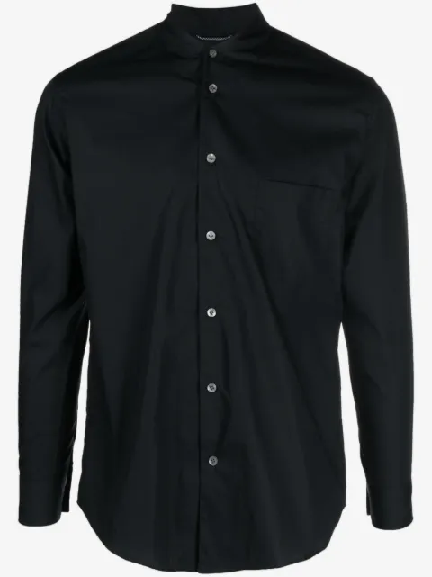 Tintoria Mattei band-collar cotton shirt