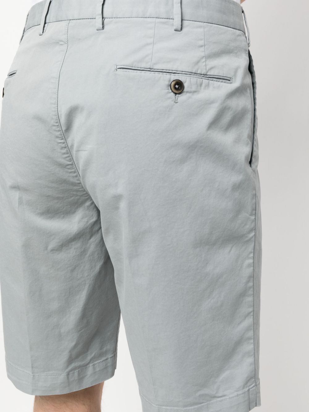 Shop Pt Torino Knee-length Bermuda Shorts In Grau