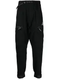 Spoonyard Primeflex drop-crotch tech joggers - Black