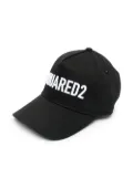DSQUARED2 KIDS embroidered-logo baseball cap - Black