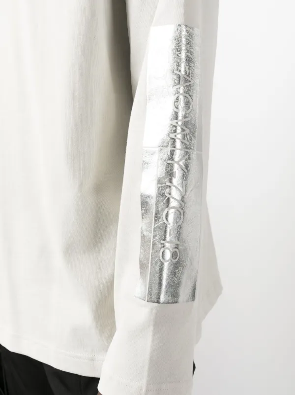 【送料込】A-COLD-WALL_Foil Grid ロングTシャツ A-COLD-WALL* Foil Grid ロングTシャツ | ニュートラル