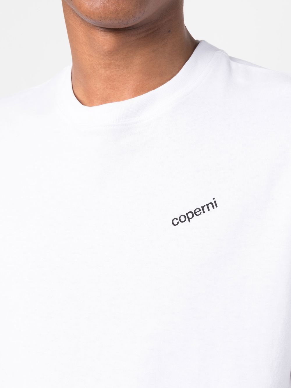 Coperni logo-print Cotton T-shirt - Farfetch