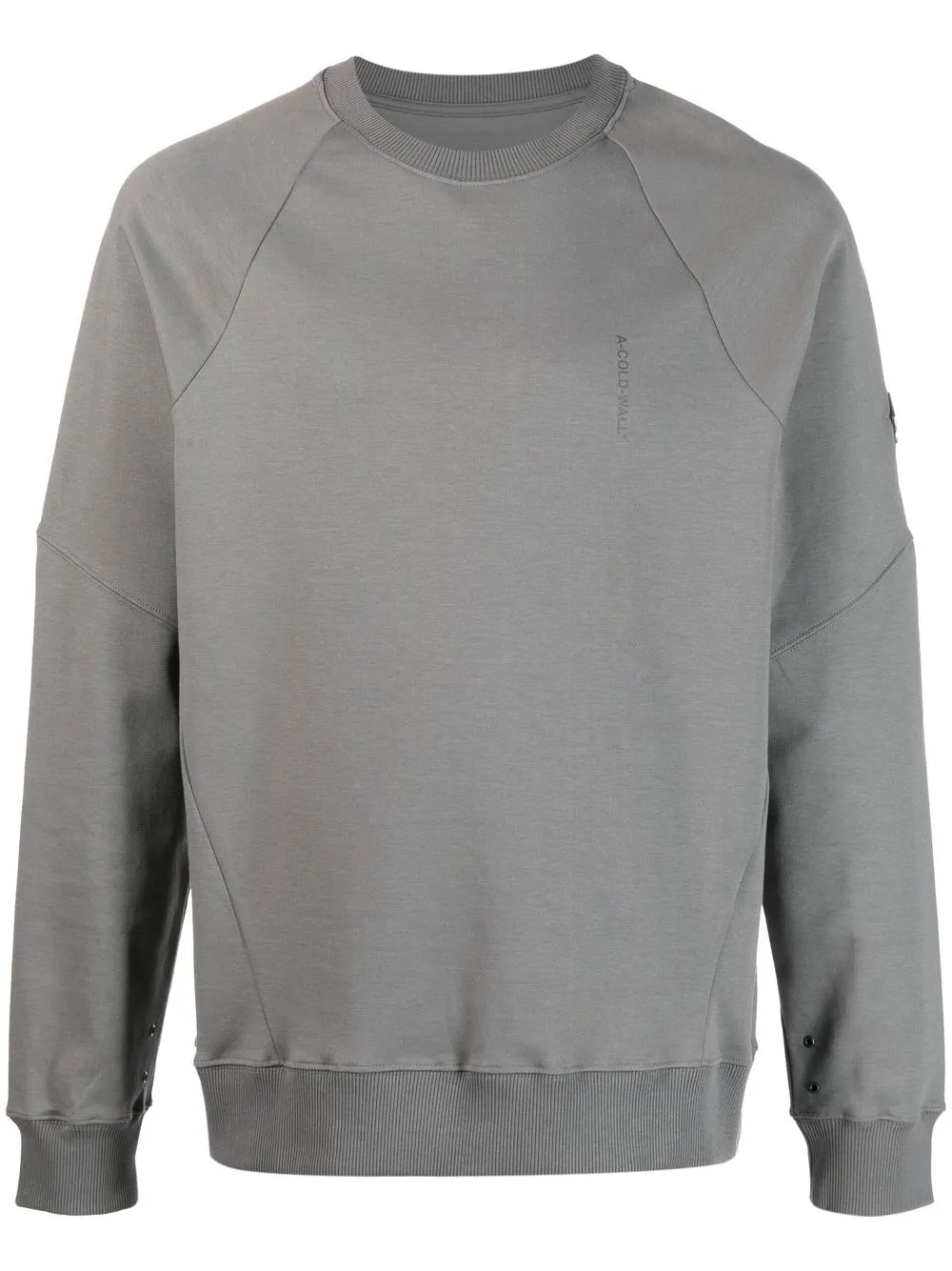 A-COLD-WALL* Reflector logo-print sweatshirt - Grey