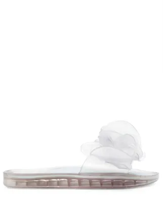 Y/Project x Melissa Floral Slides | Neutrals | FARFETCH