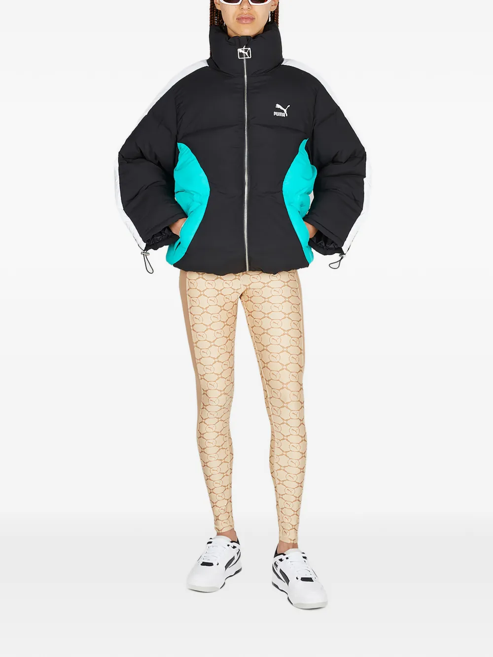 PUMA Panty met logoprint Beige