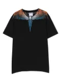 Marcelo Burlon County Of Milan Kids graphic-print cotton T-shirt - Black