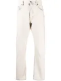 Haikure beached-effect straight-leg jeans - Neutrals
