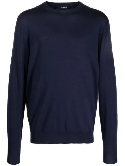 Lardini plain wool-silk jumper