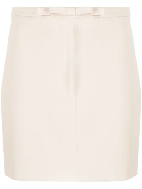 Blanca Vita bow-detail skirt