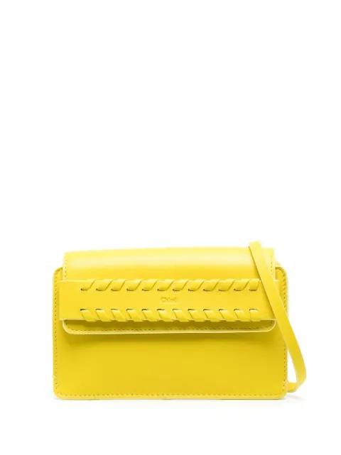 Chloé Mony whipstitched clutch bag