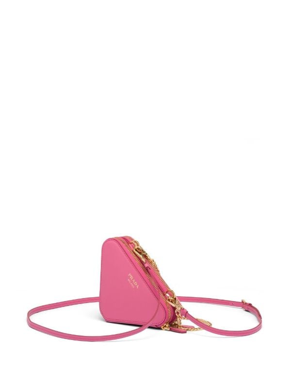 Prada, Bags, Prada Camera Shoulder Bag Saffiano Leather Small Pink