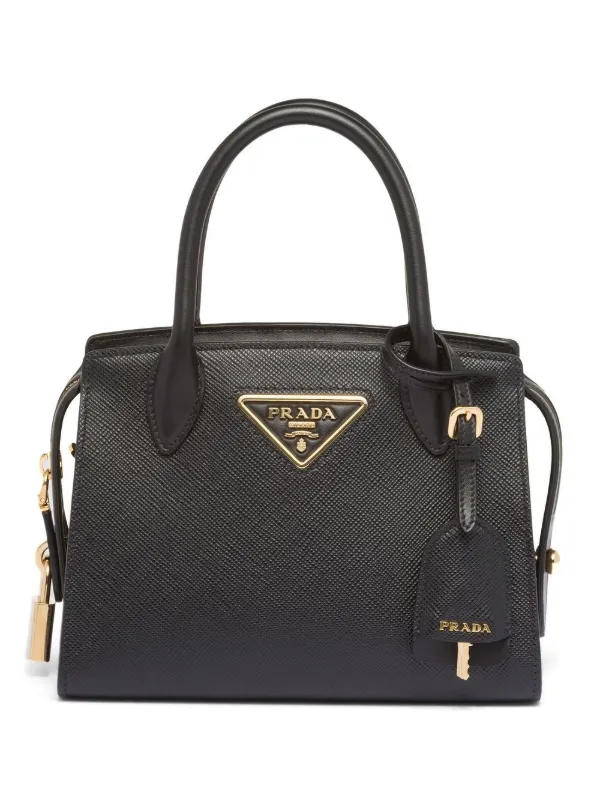 Prada Promenade Saffiano Leather Bag - Farfetch