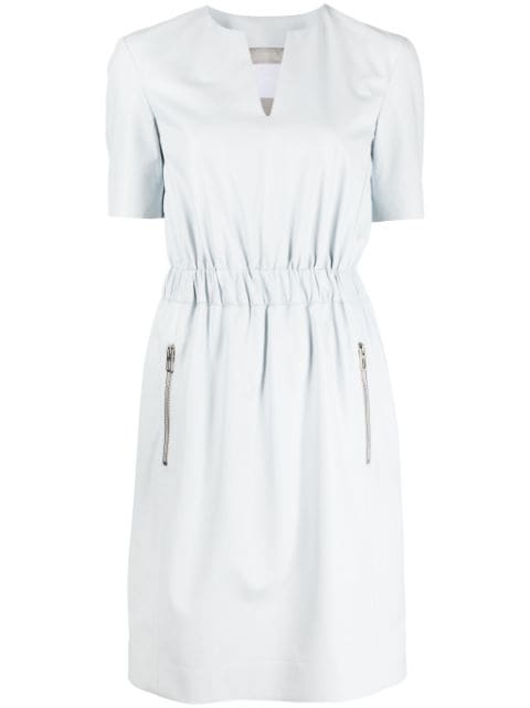 Drome elasticated short sleeved dress 