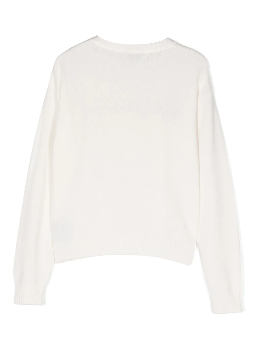 Balmain Kids Trui met geborduurd logo - Wit