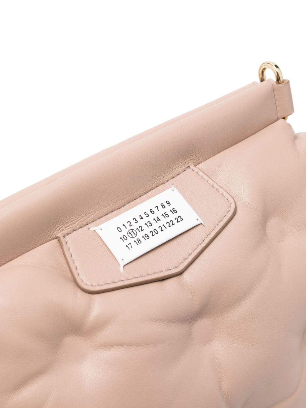 Shop Maison Margiela Small Glam Slam Classique Shoulder Bag In Pink
