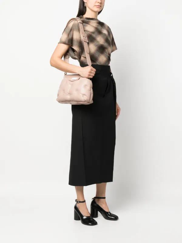 【MAISON MARGIELA】 Small Glam Slam Classique Crossbody Bag Maison Margiela Small Glam Slam Classique Crossbody Bag