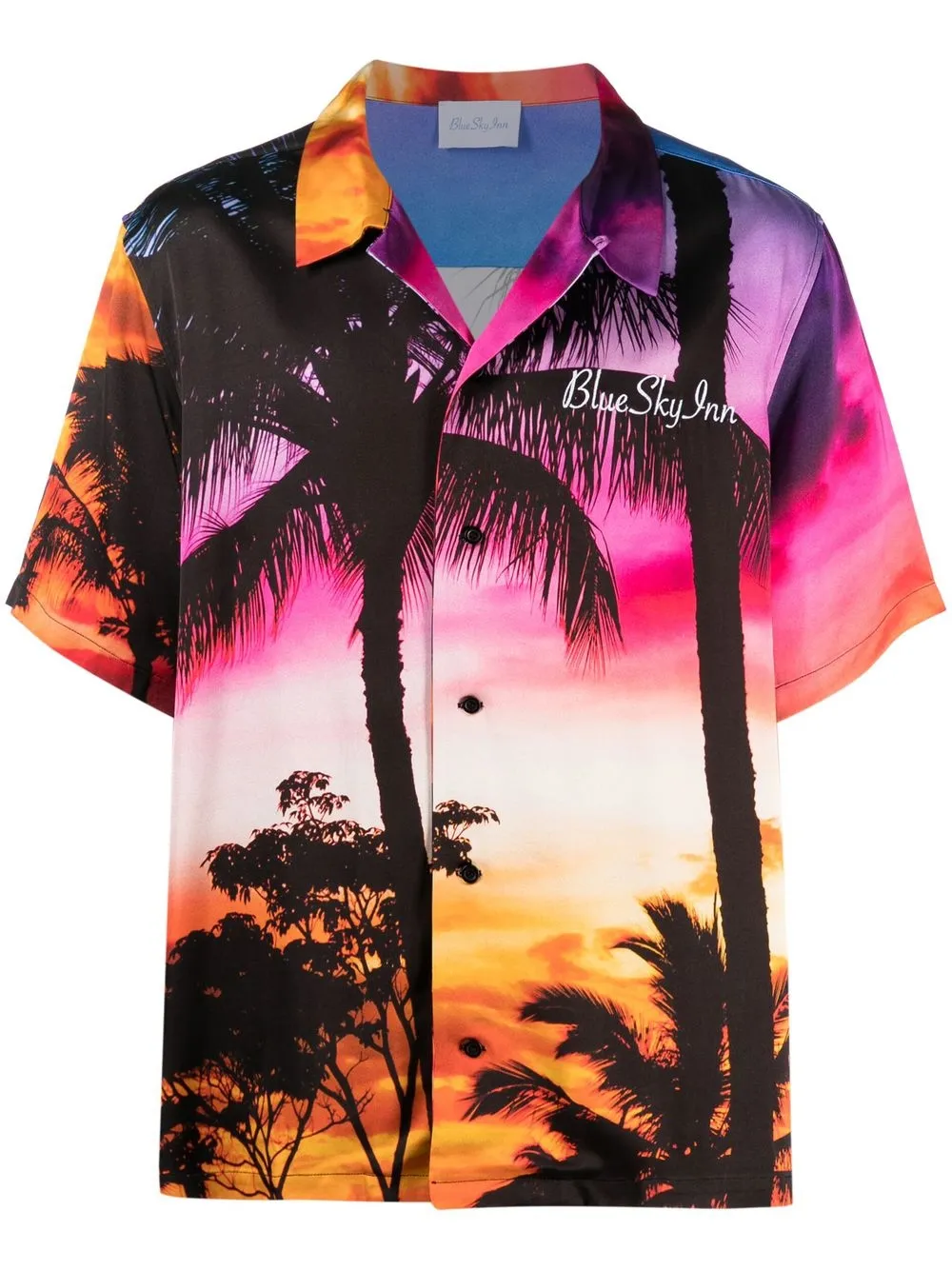 Blue Sky Inn Printed Shirt In Rosa