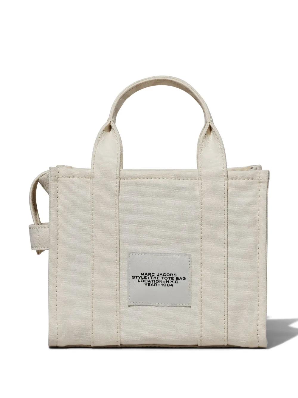 Marc Jacobs The Outline Monogram Small Tote Bag | White | FARFETCH