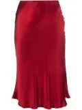 Christian Dior Pre-Owned 1990s bias cut skirt - Red