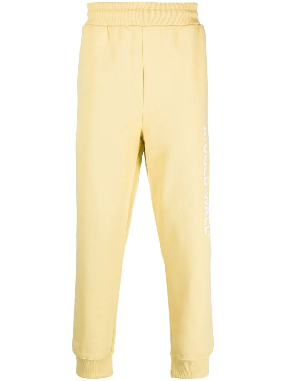 A-COLD-WALL* logo-print track pants - Yellow