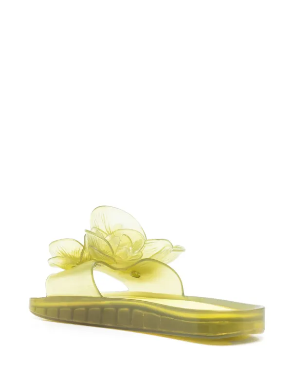 Melissa × Y/Project サンダル 24cm 美品 Y/Project x Melissa Floral Slides | Green | FARFETCH