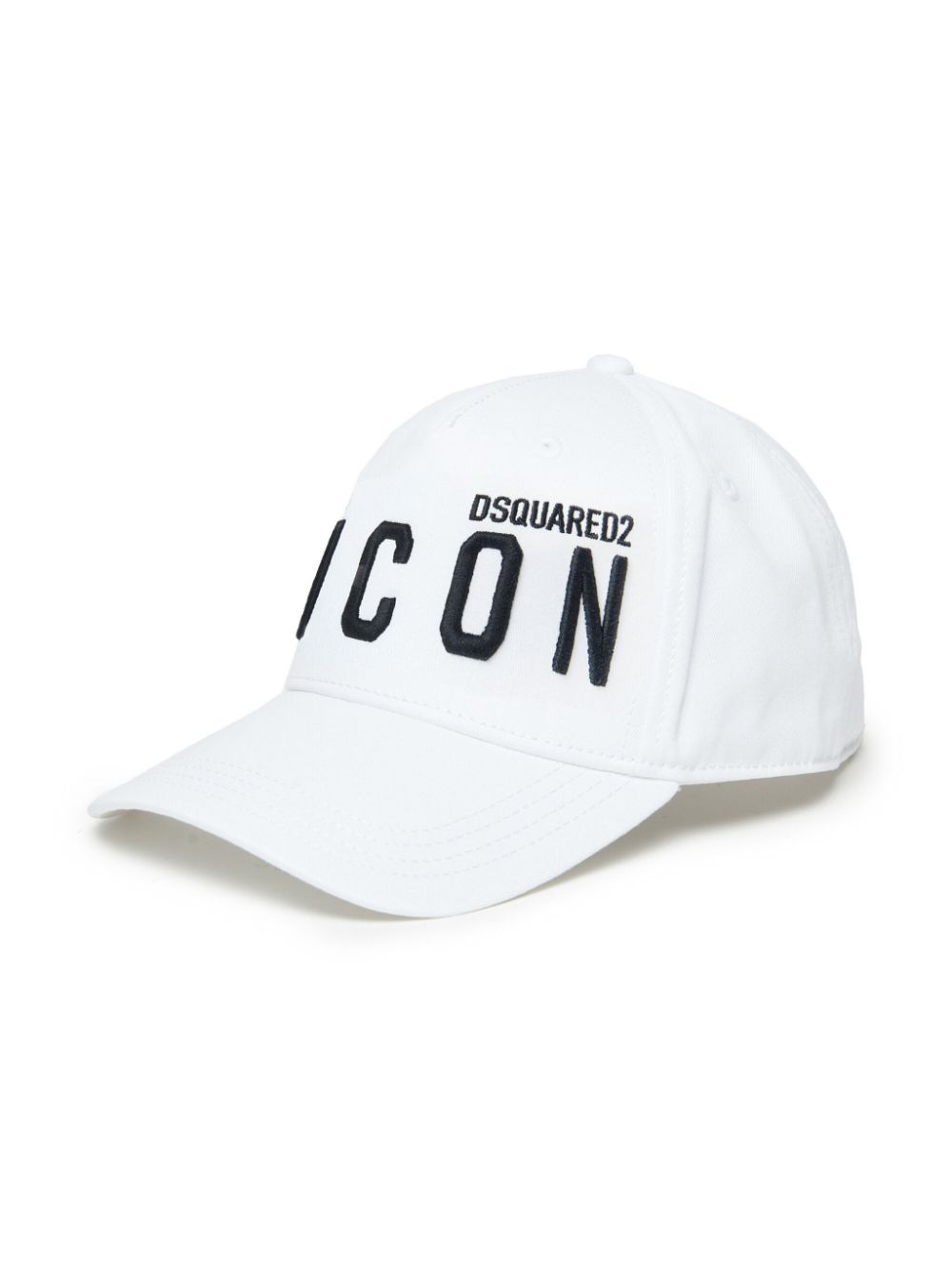 DSQUARED2 KIDS Icon logo-embroidered baseball cap - White