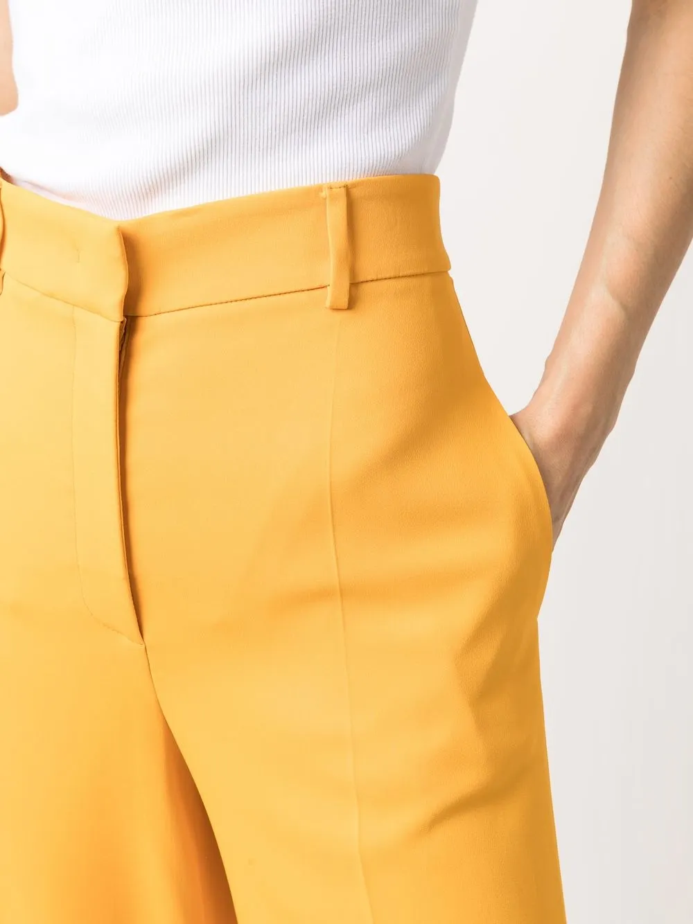 Moschino wideleg Palazzo Trousers Farfetch