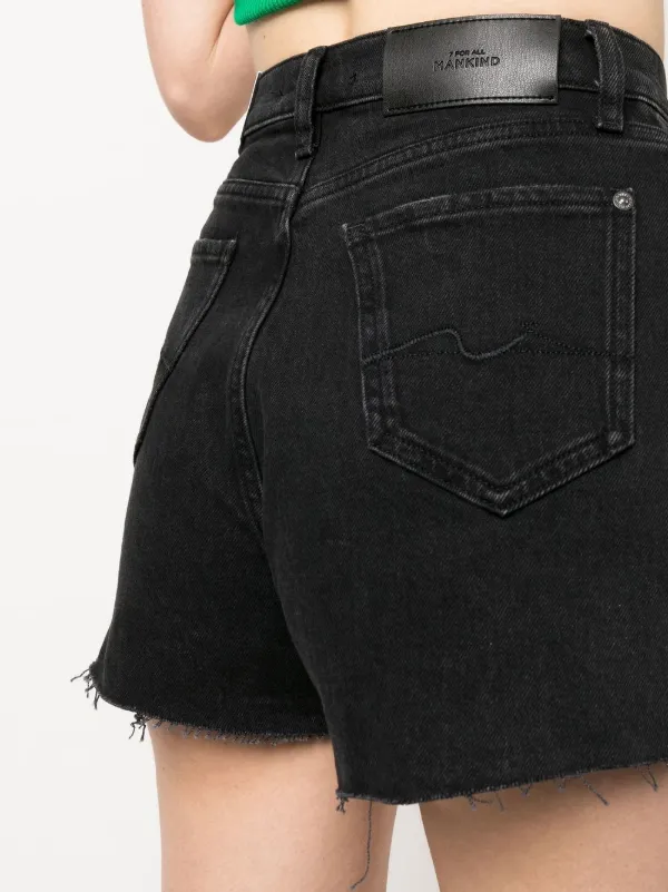 7 for all mankind denim shorts