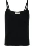 OUR LEGACY ribbed-knit singlet top - Black